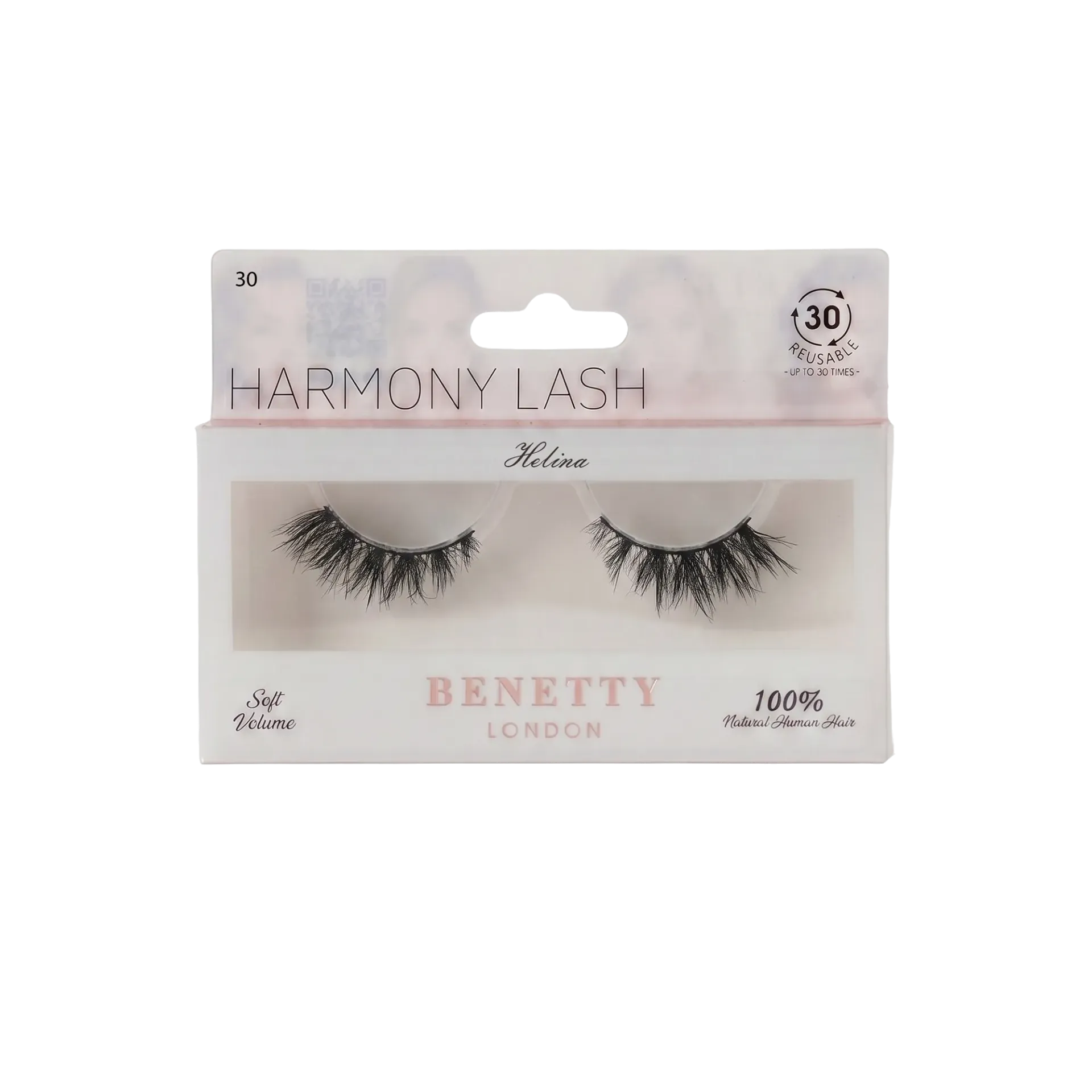 Natural hair lash from Benetty London, Helina 30