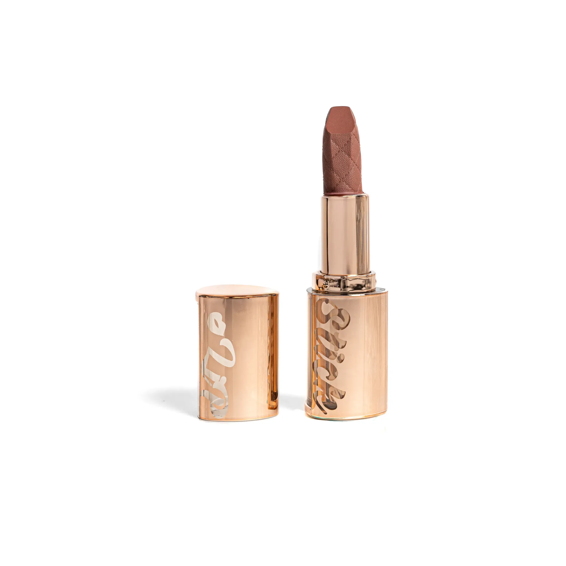 Creamy Satin Matte Lipstick from BENETTY LONDON, Cool Brown 107