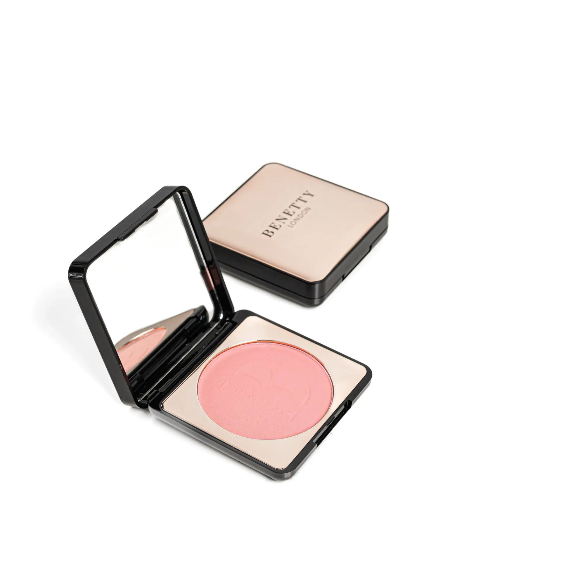 Natural Look Soft Blendable & High Definition Mineral Blush from BENETTY LONDON, Amour 01