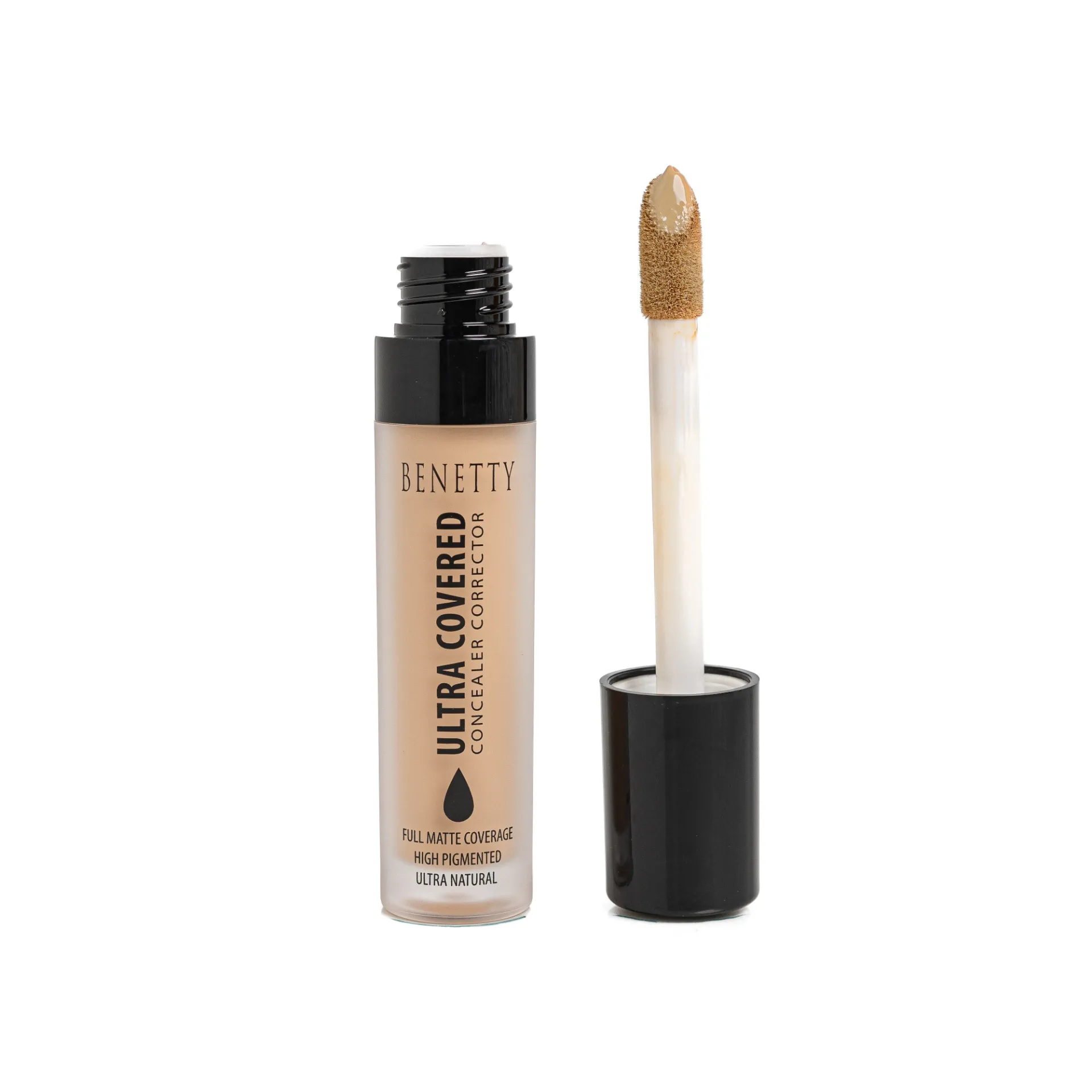 Ultra Covered Concealer Corrector from BENETTY LONDON, High Pigmented & Ultra Natural, Carmel 174