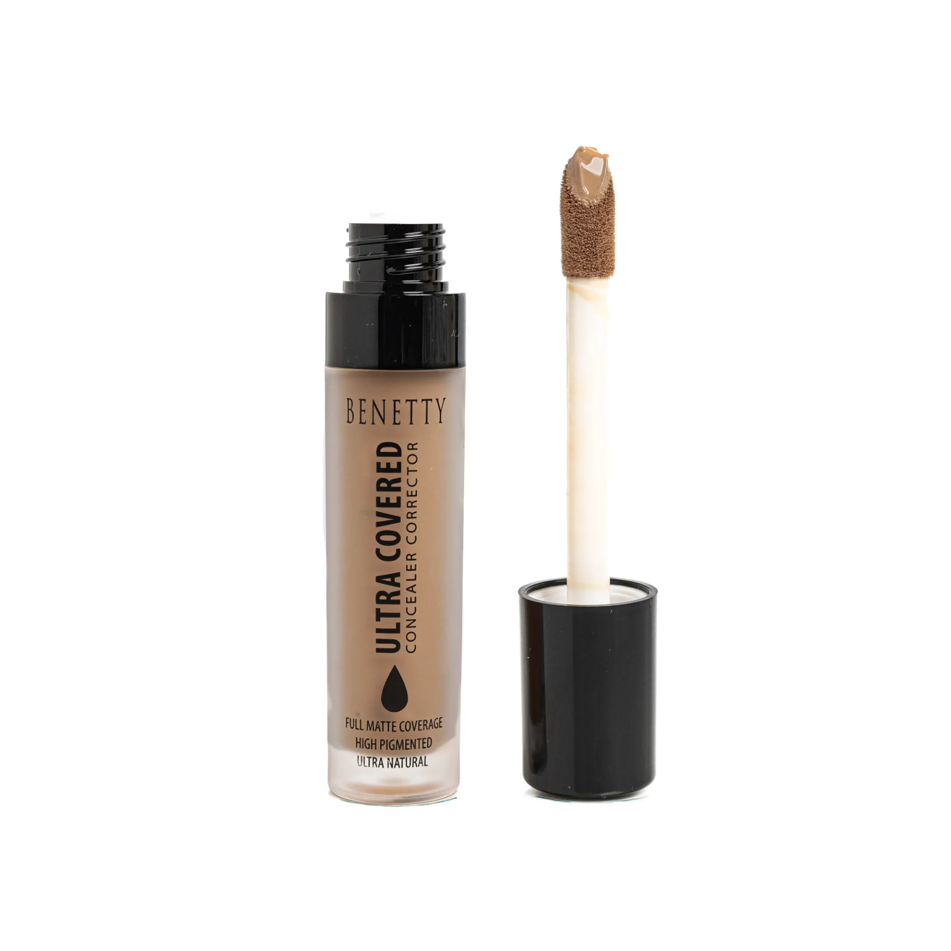 Ultra Covered Concealer Corrector from BENETTY LONDON, High Pigmented & Ultra Natural, Ginger 176