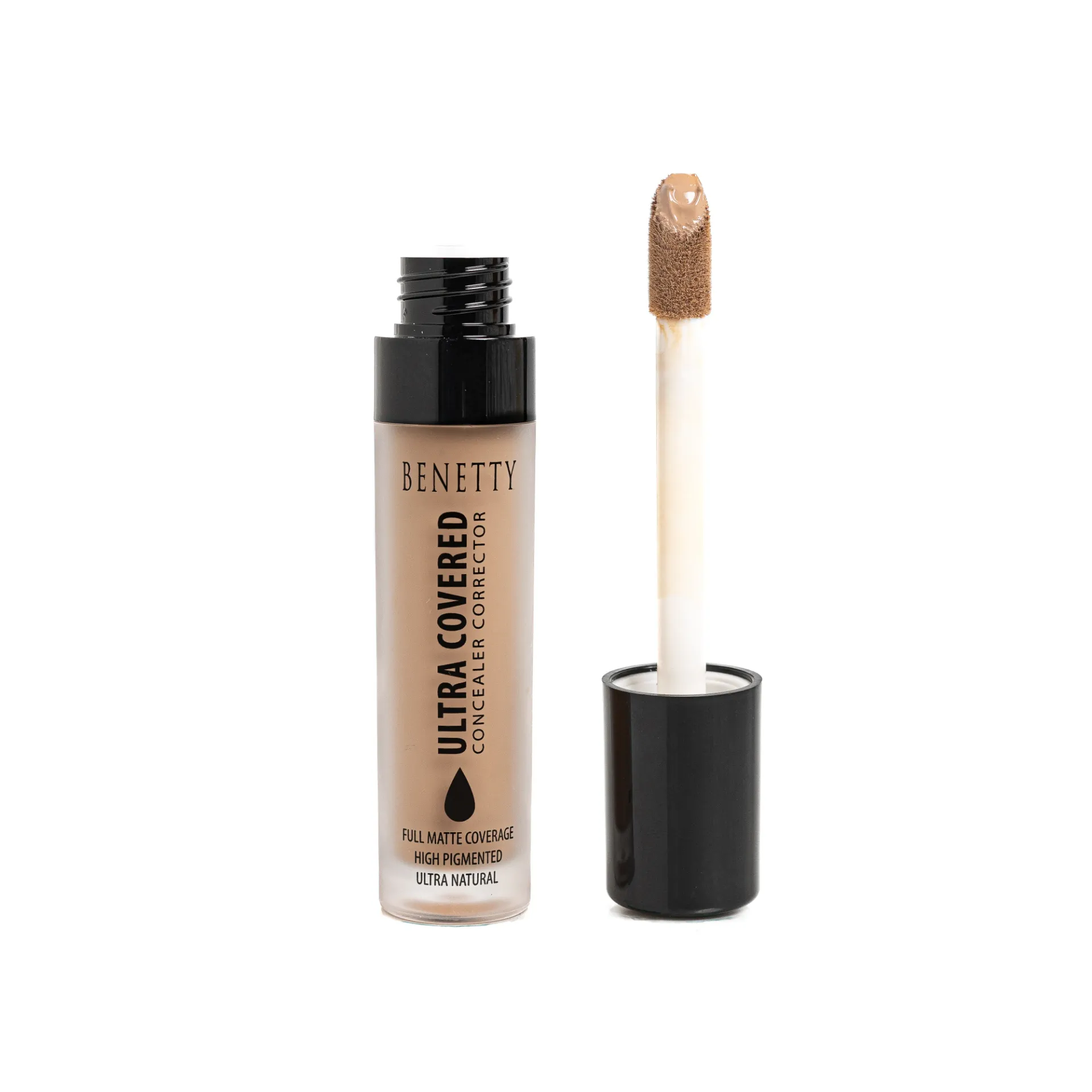 Ultra Covered Concealer Corrector from BENETTY LONDON, High Pigmented & Ultra Natural, Worm Sand 175