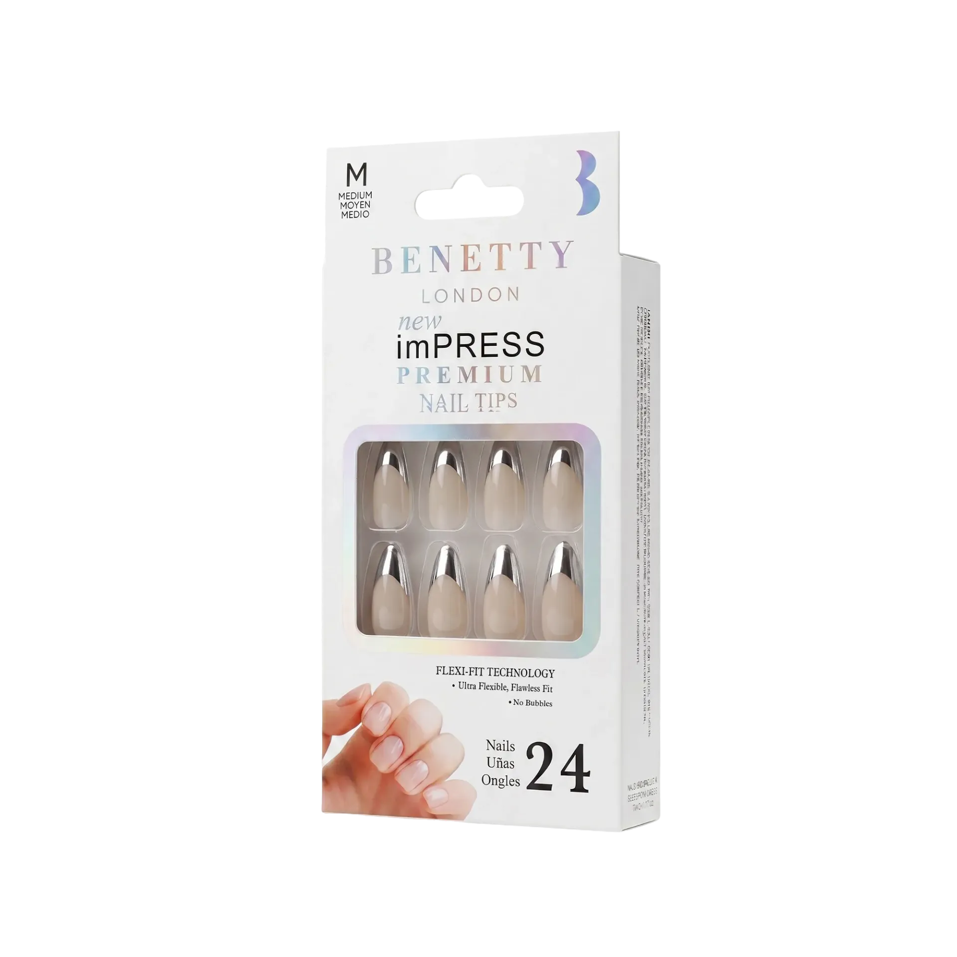 new imPRESS PREMIUM NAIL TIPS from Benetty London, P20-123