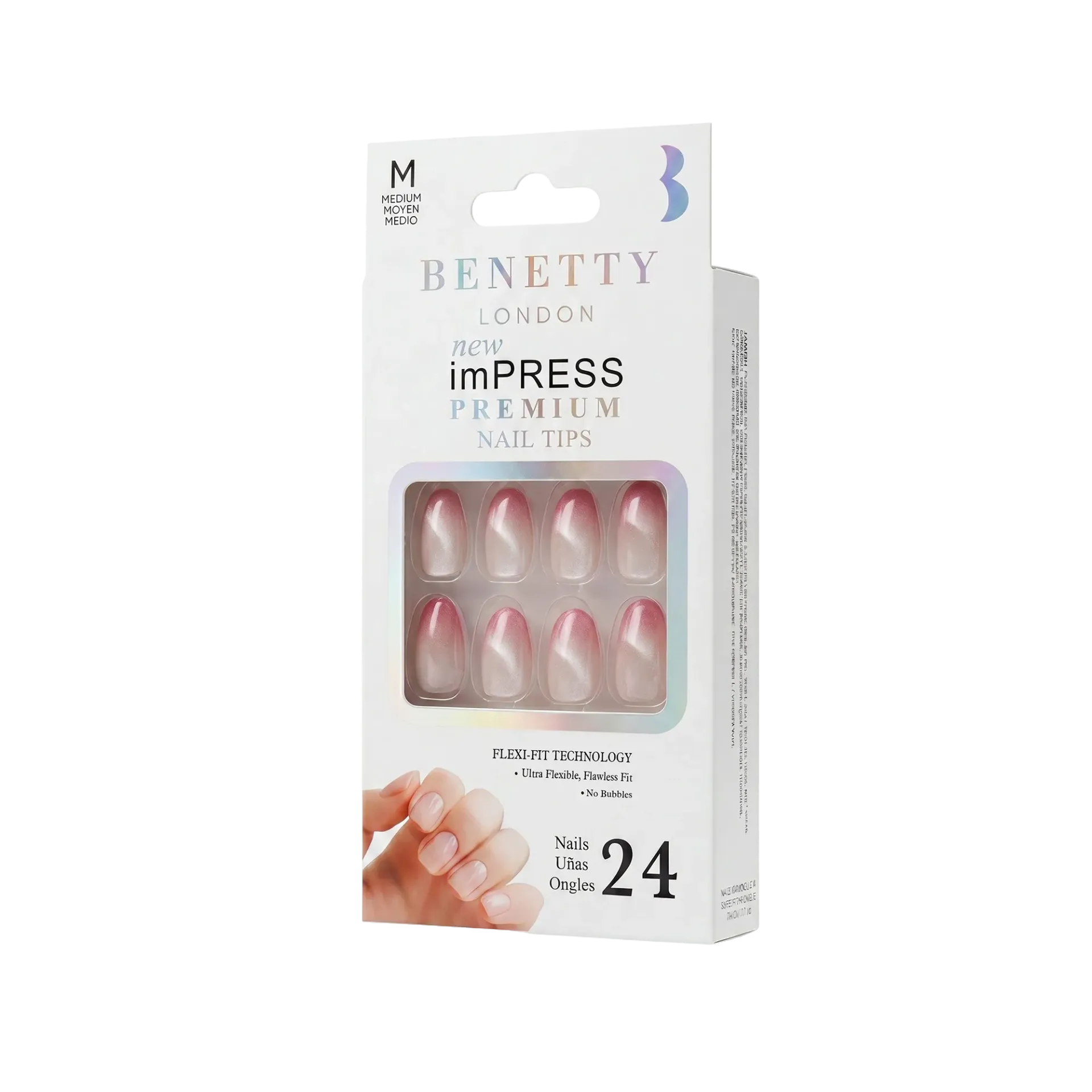 new imPRESS PREMIUM NAIL TIPS from Benetty London, P20-100