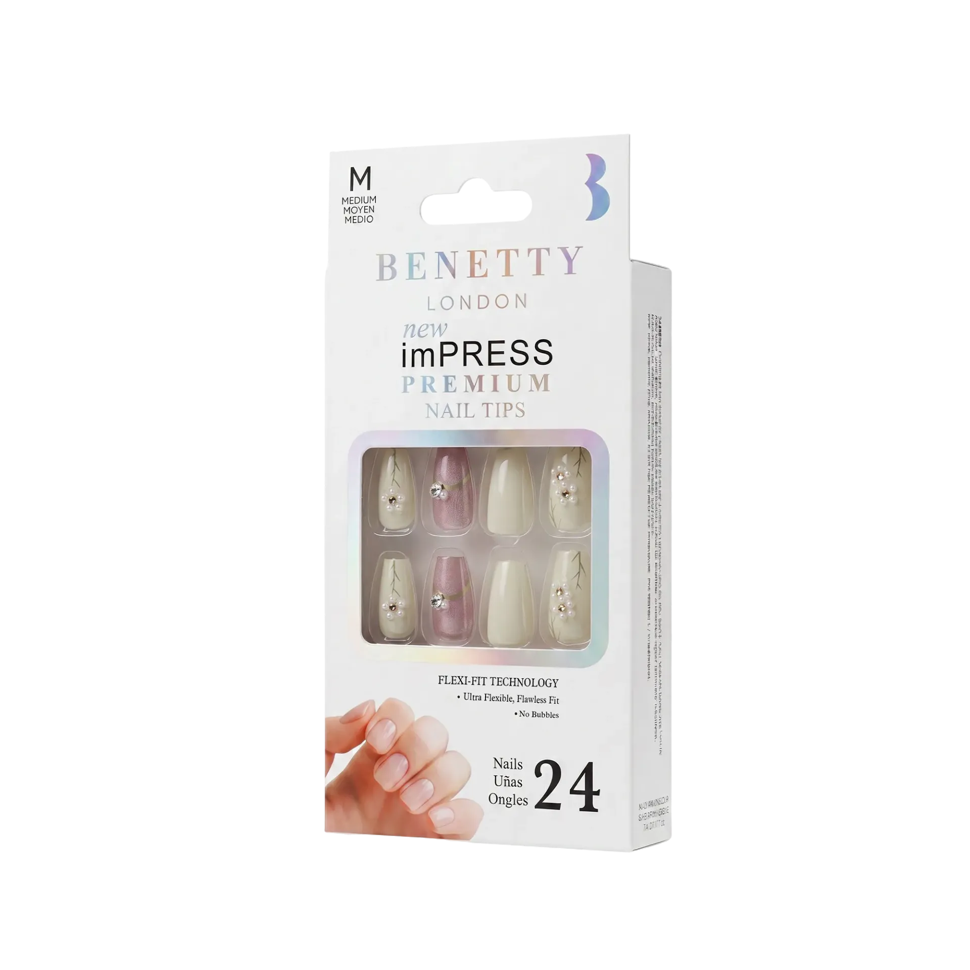 new imPRESS PREMIUM NAIL TIPS from Benetty London, P20-106