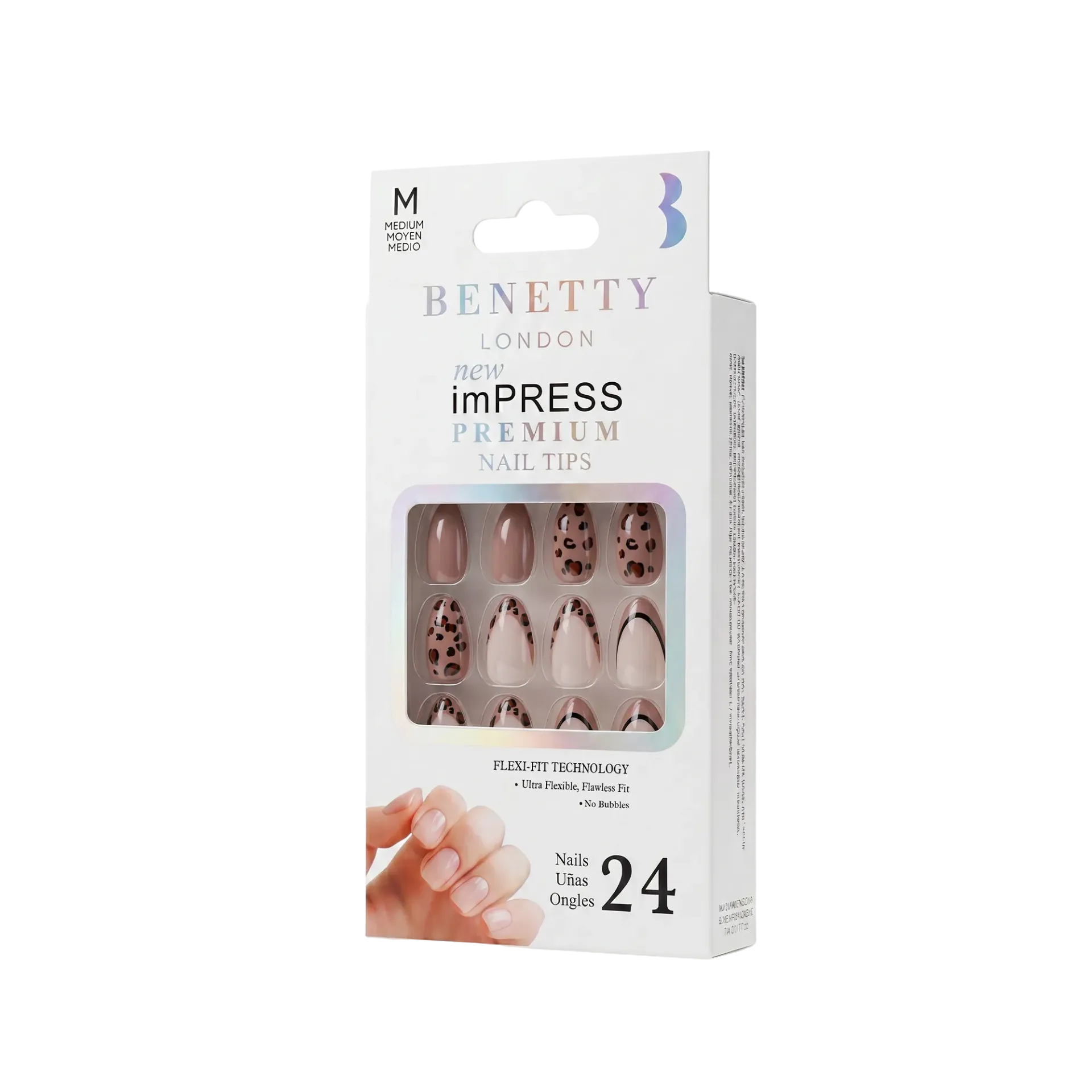 new imPRESS PREMIUM NAIL TIPS from Benetty London, P20-119