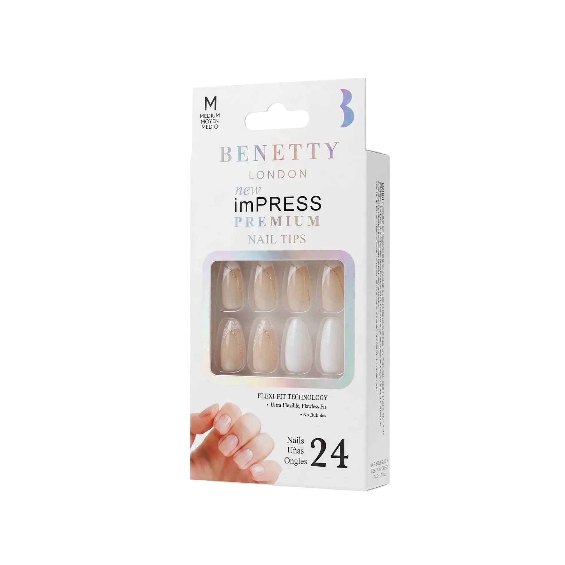 new imPRESS PREMIUM NAIL TIPS from Benetty London, P20-64