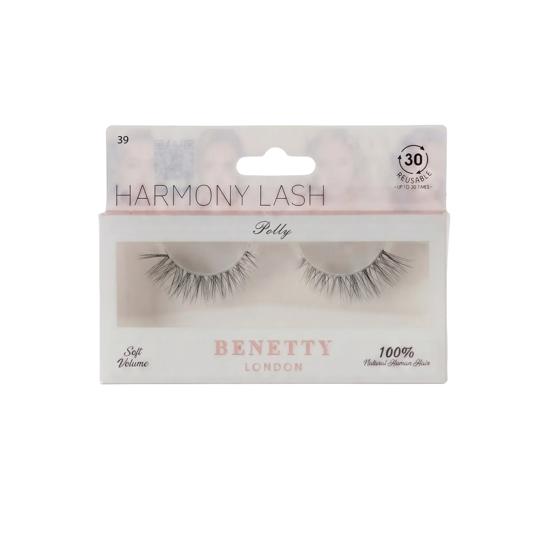 Natural hair lash from Benetty London, Polly 39