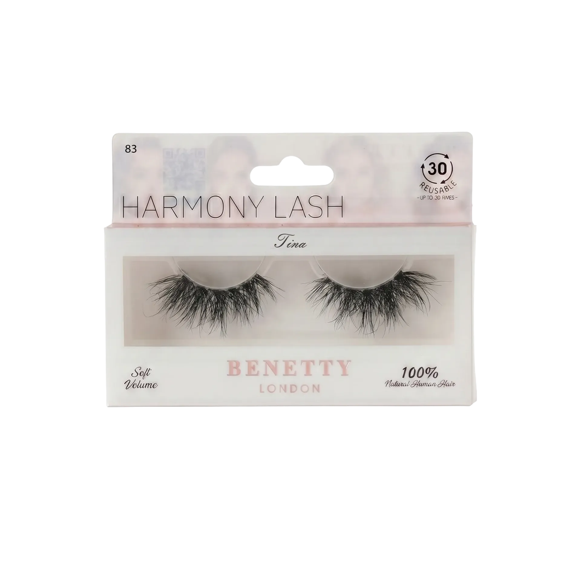 Natural hair lash from Benetty London, 83