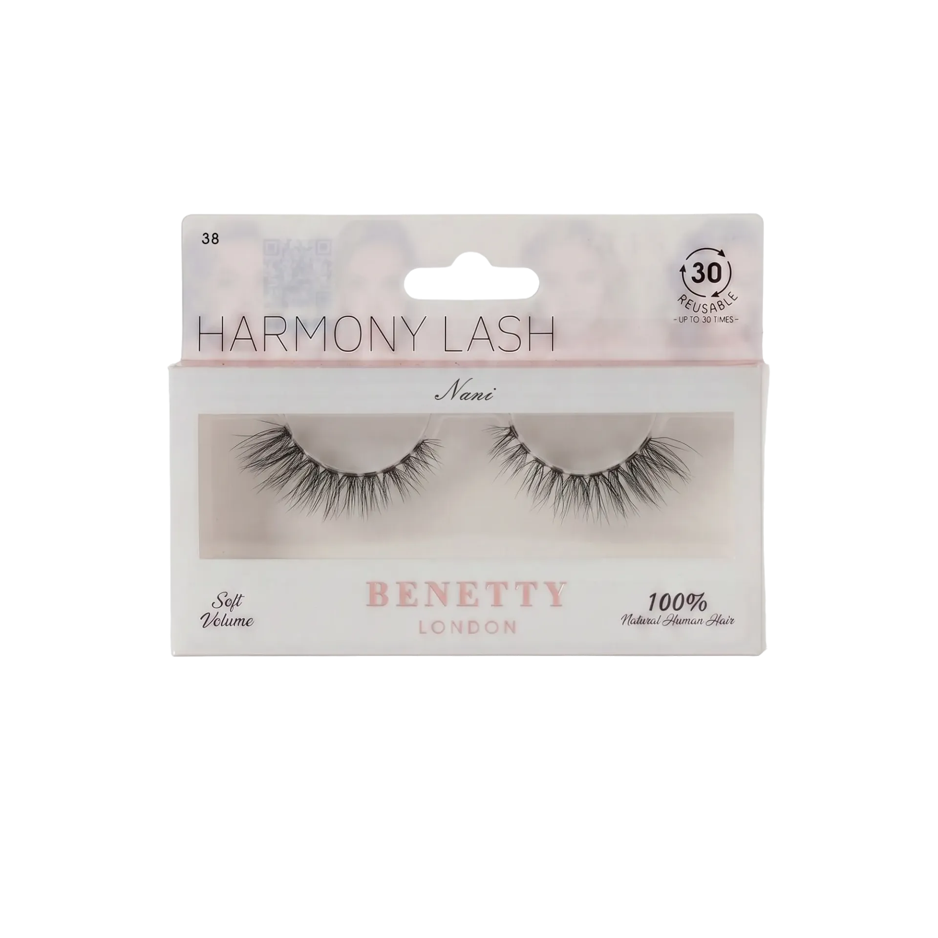 Natural hair lash from Benetty London, Nani 38