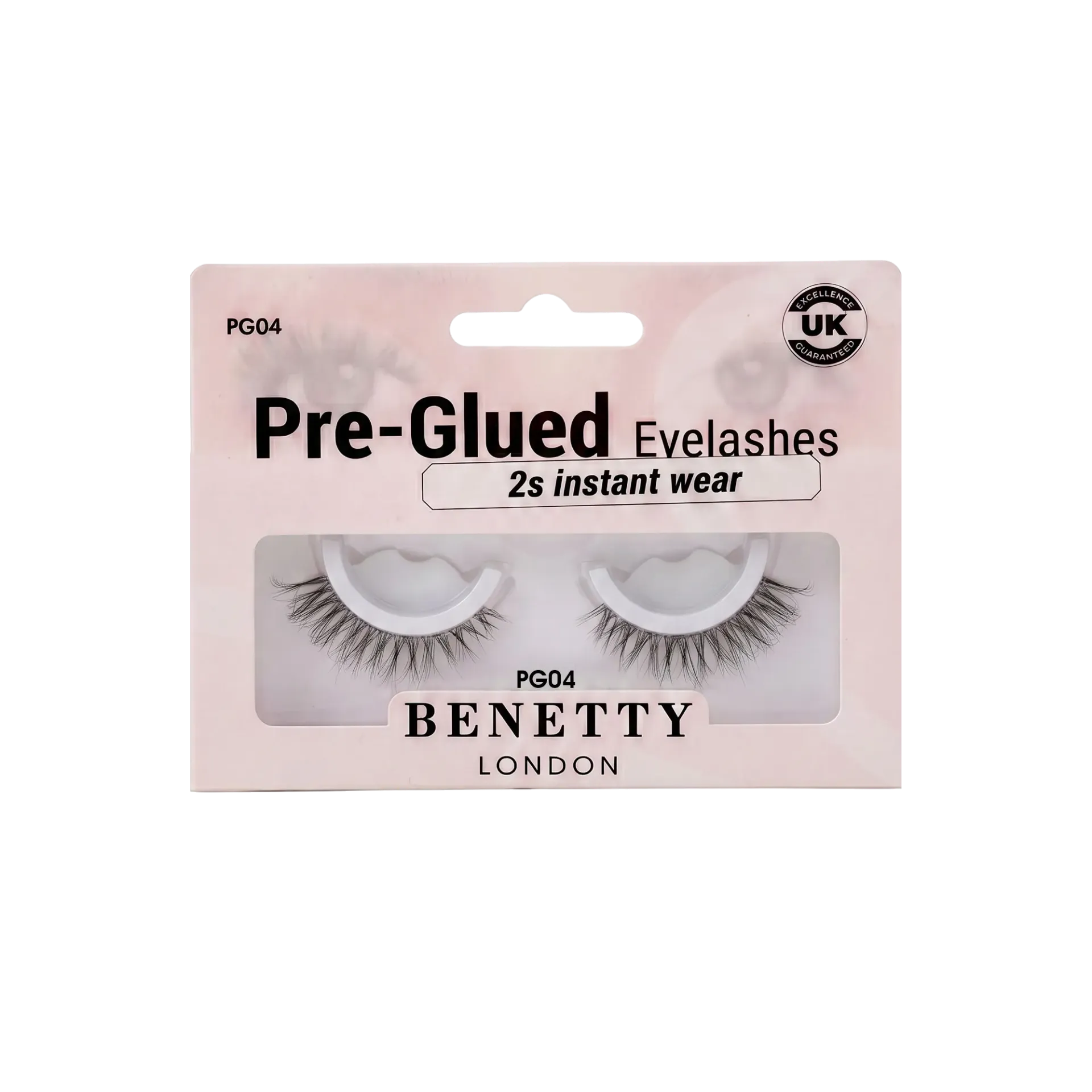 Pre-Glued Eyelashes from Benetty London, PG04
