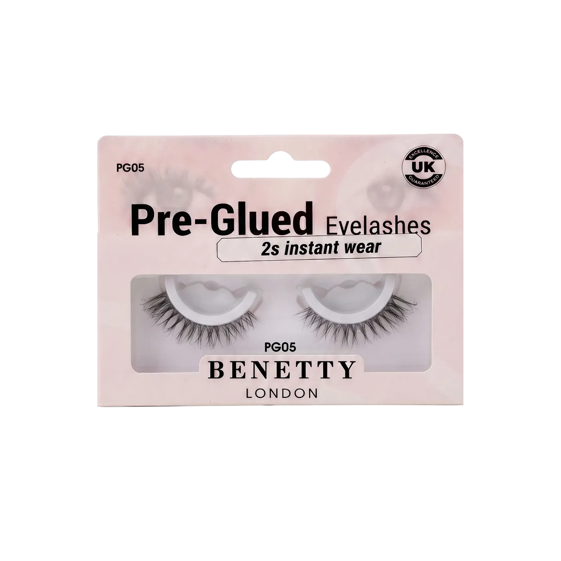 Pre-Glued Eyelashes from Benetty London, PG05