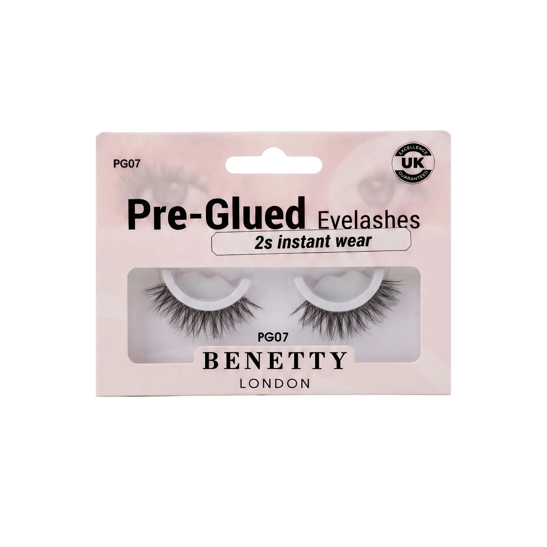Pre-Glued Eyelashes from Benetty London, PG07