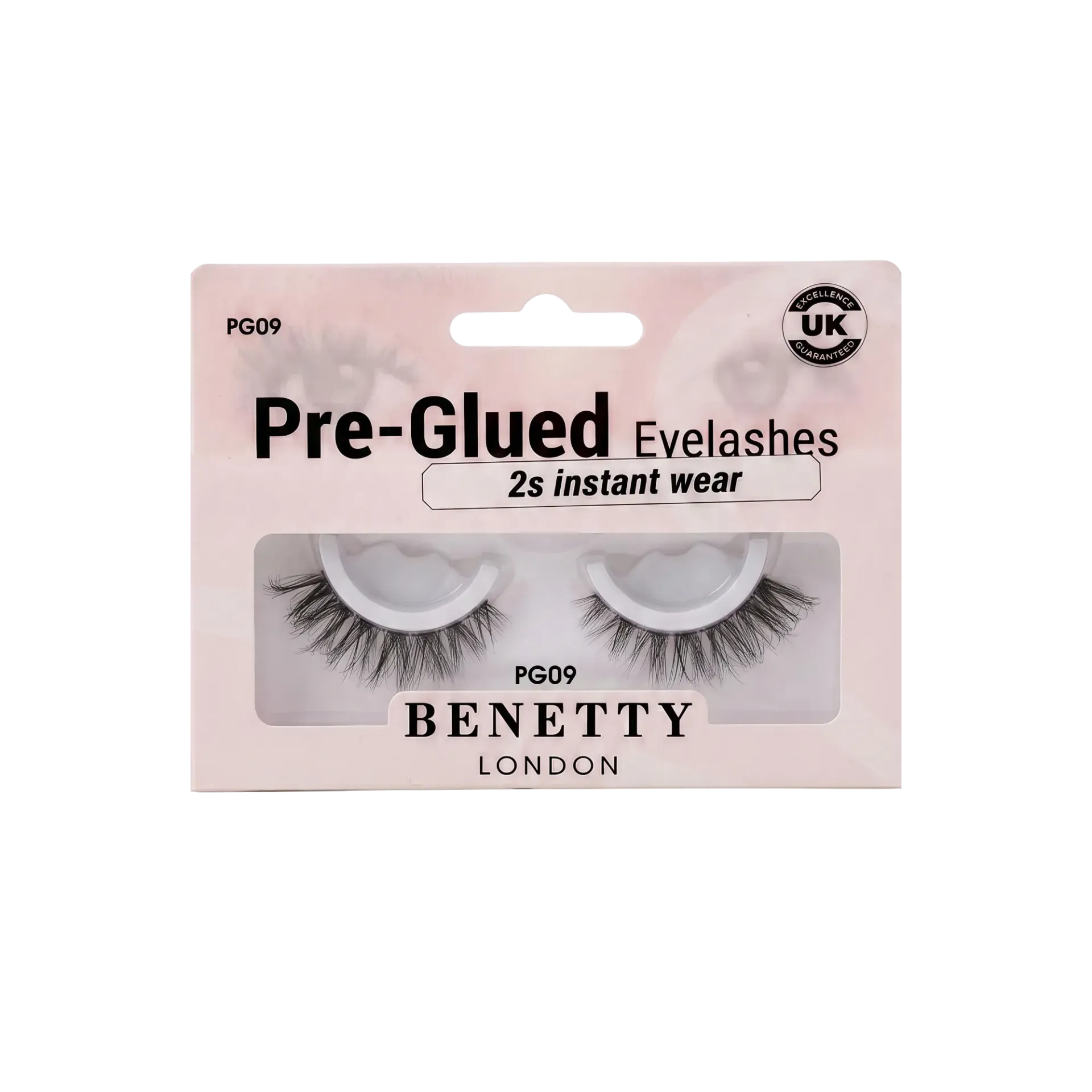 Pre-Glued Eyelashes from Benetty London, PG09