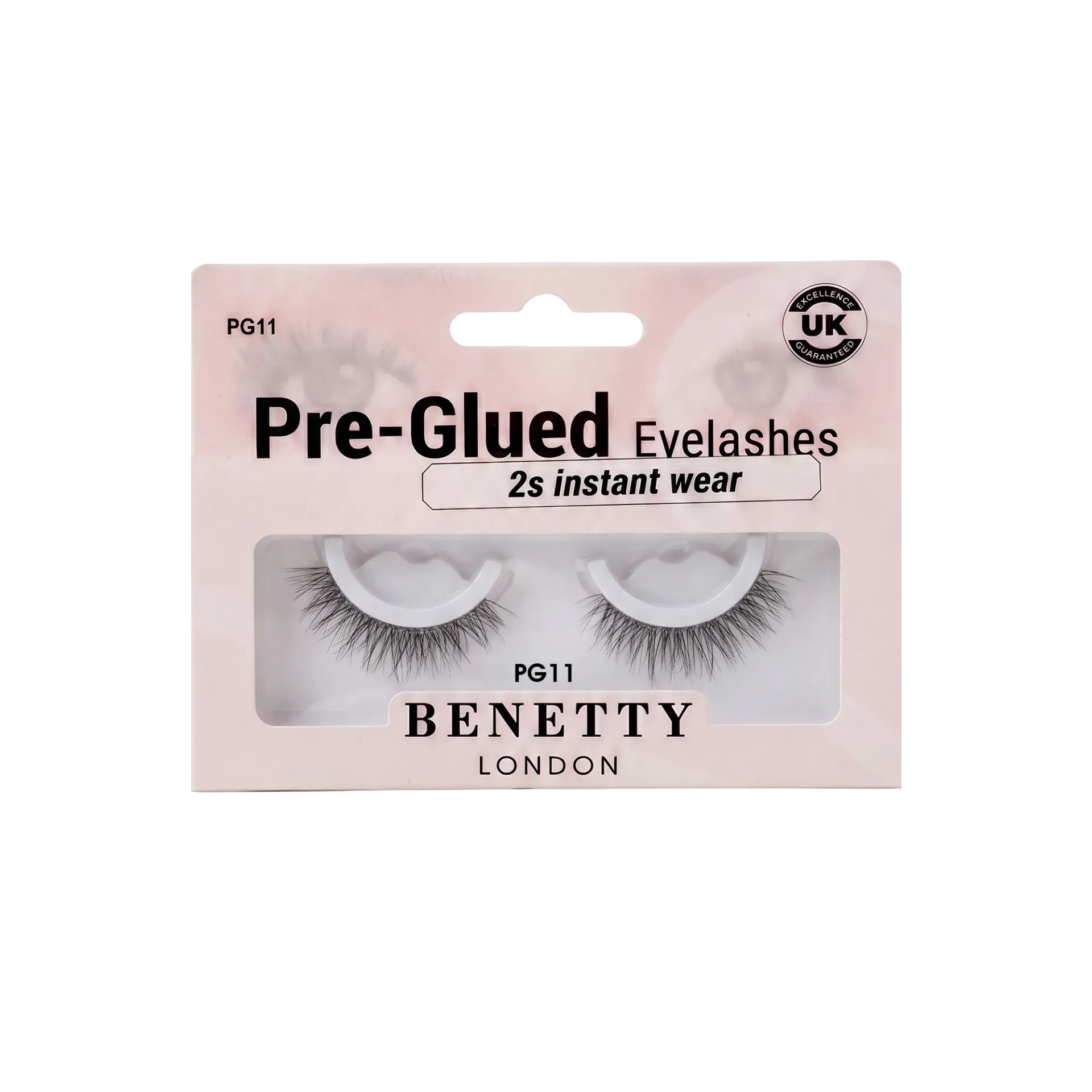 Pre-Glued Eyelashes from Benetty London, PG11