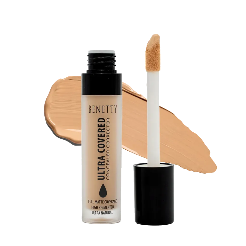 Ultra Covered Concealer Corrector from BENETTY LONDON, High Pigmented & Ultra Natural, Classic Beige 177