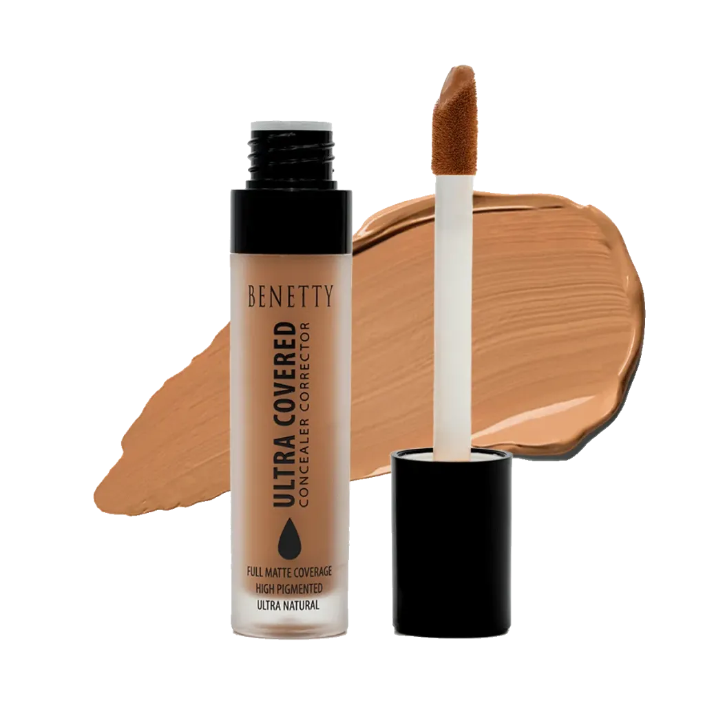 Ultra Covered Concealer Corrector from BENETTY LONDON, High Pigmented & Ultra Natural, Classic Tan 199