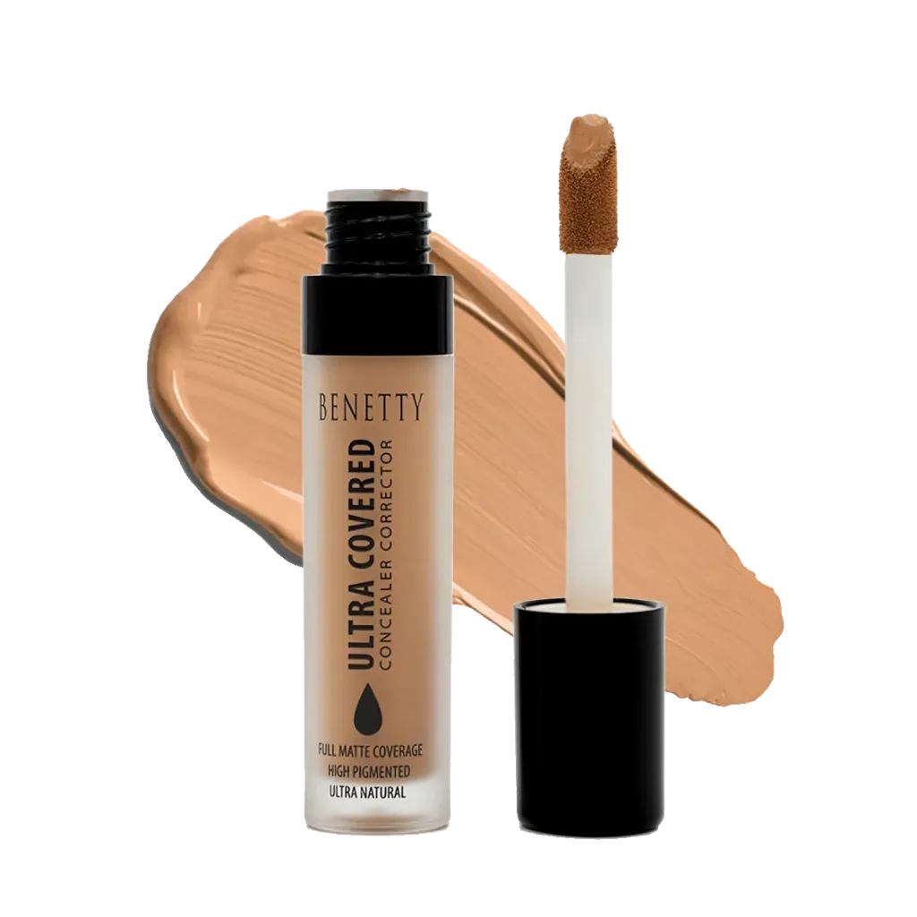 Ultra Covered Concealer Corrector from BENETTY LONDON, High Pigmented & Ultra Natural, Natural 195