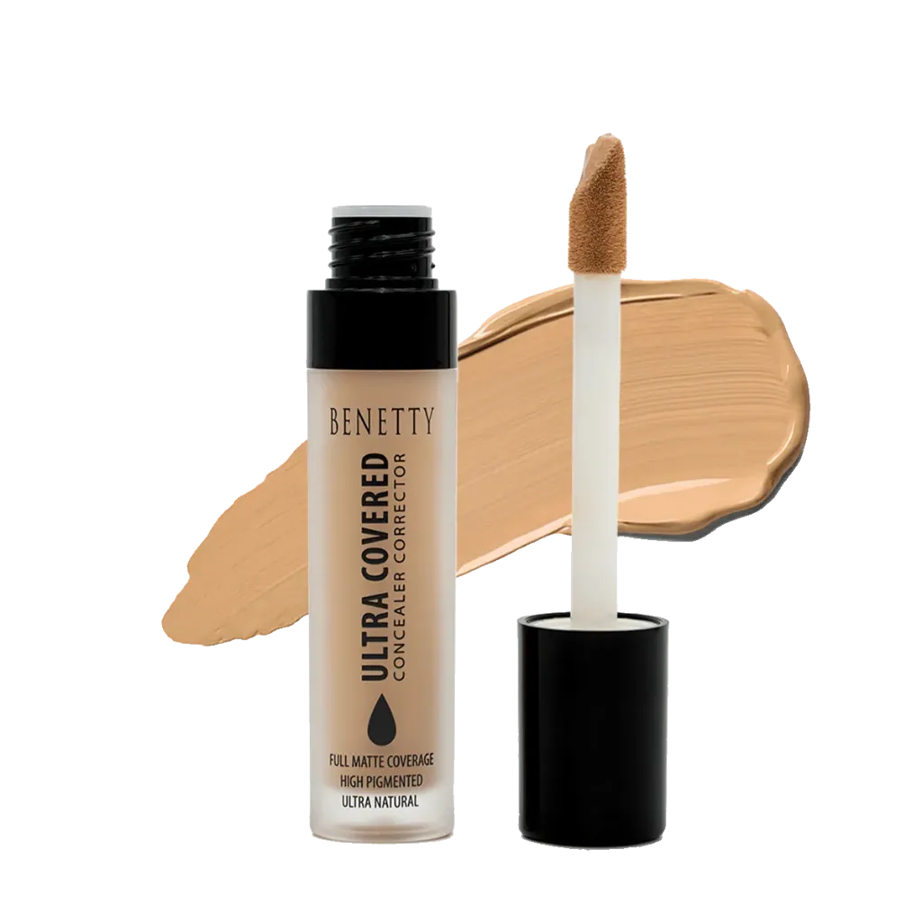 Ultra Covered Concealer Corrector from BENETTY LONDON, High Pigmented & Ultra Natural, Nude 178
