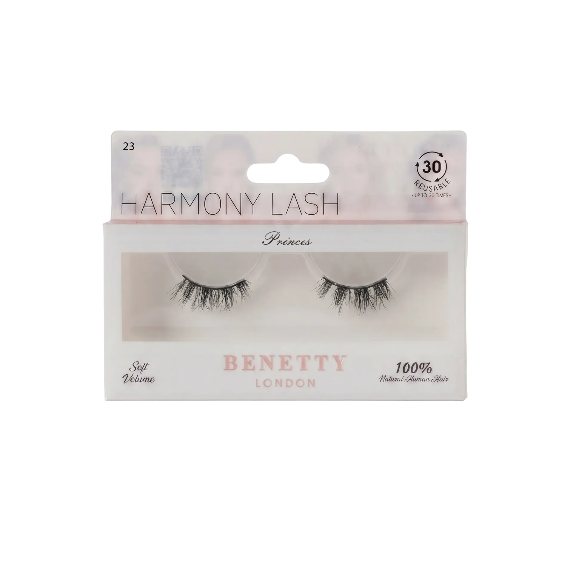 Natural hair lash from Benetty London, Princes 23