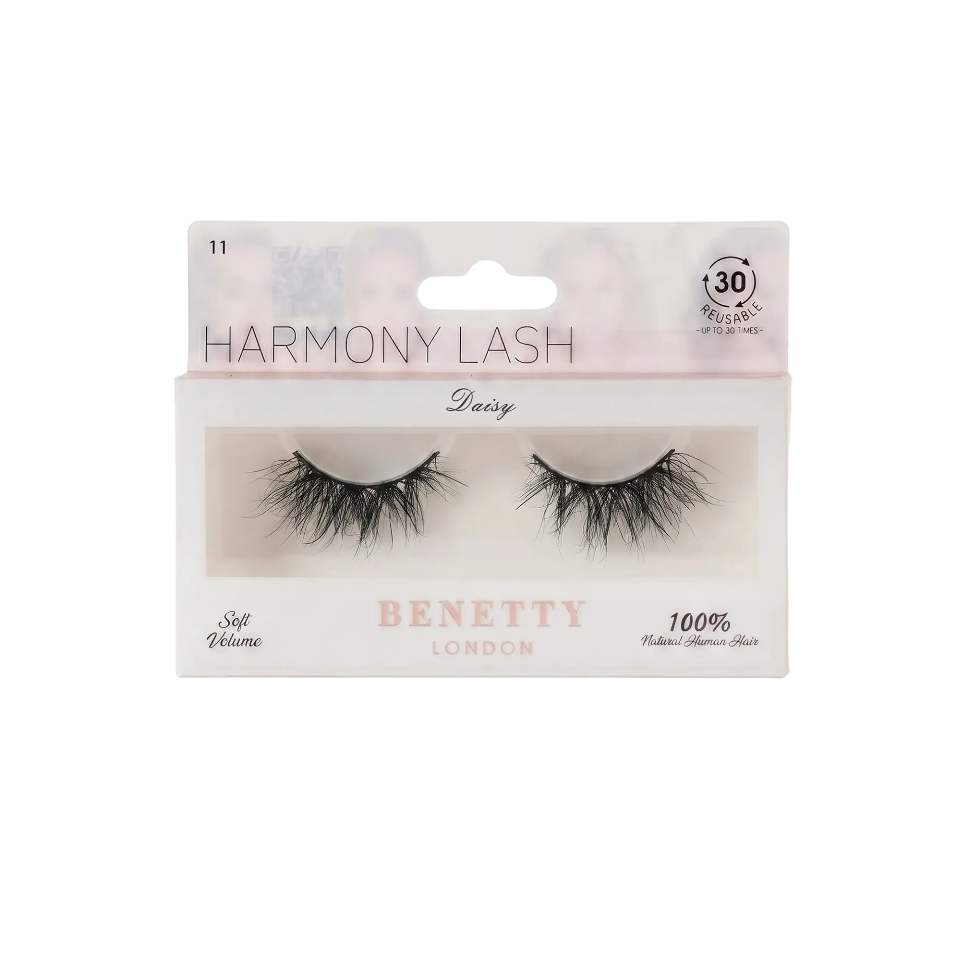 Natural hair lash from Benetty London, Daisy 11
