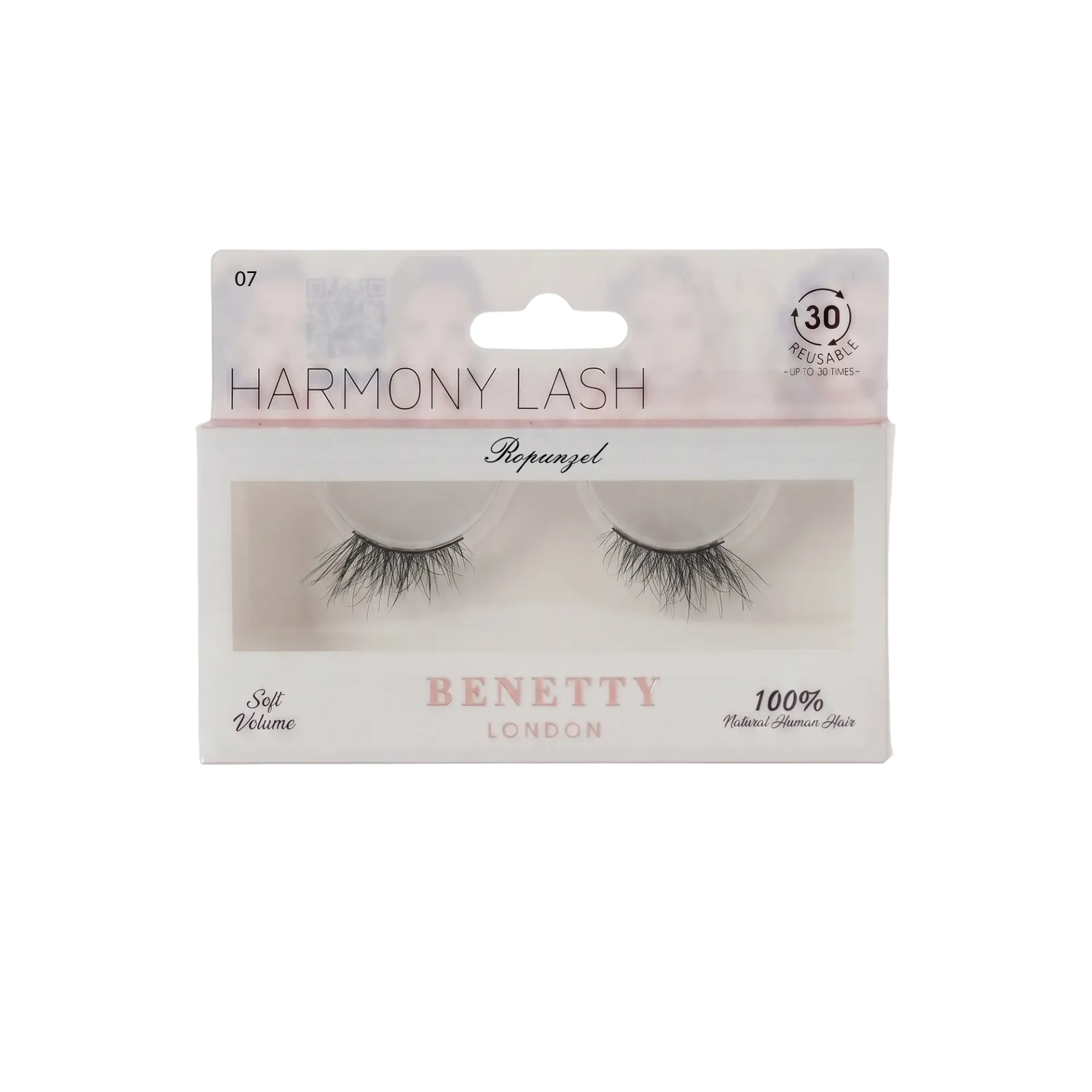 Natural hair lash from Benetty London, Ropunzel 07
