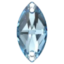 Swarovski Sewing, Aquamarine Color, Size 12mm+06, 3223