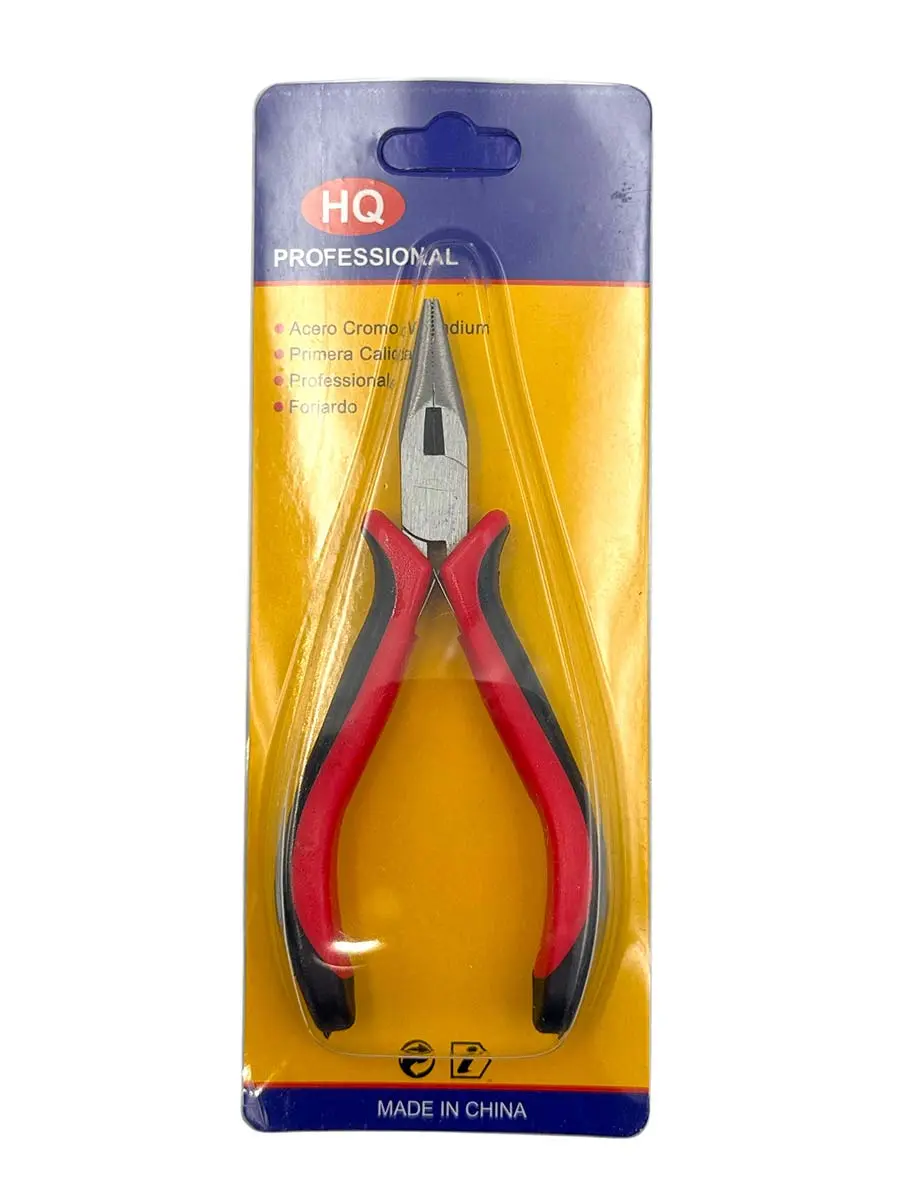 HQ Professional Flat & Serrated Nose Pliers