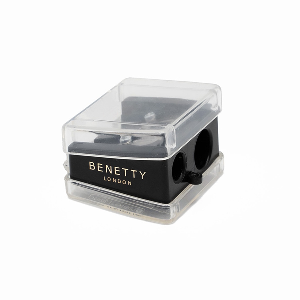 BENETTY Professional Dual Cosmetic Pencil Sharpener
