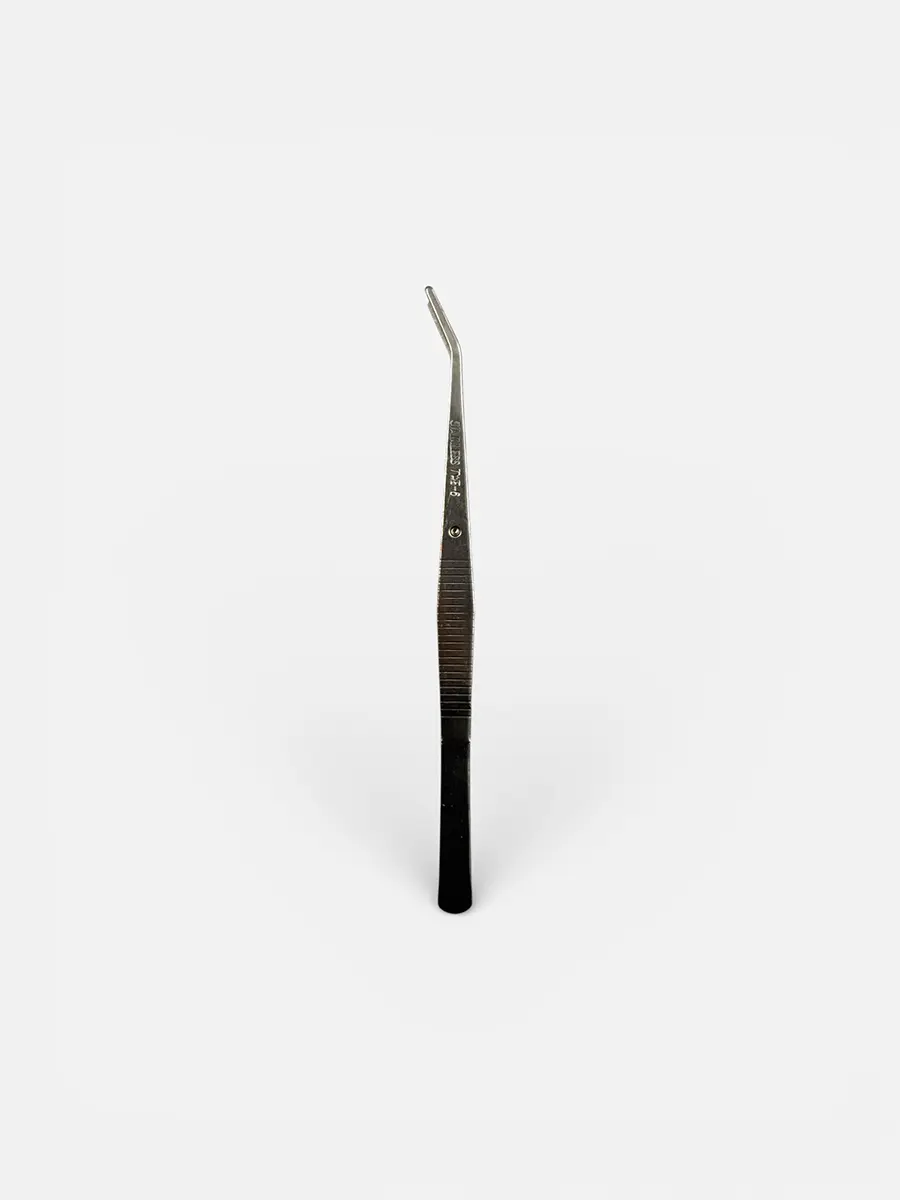 TWE-6 Professional Curved Stainless Steel Precision Tweezers