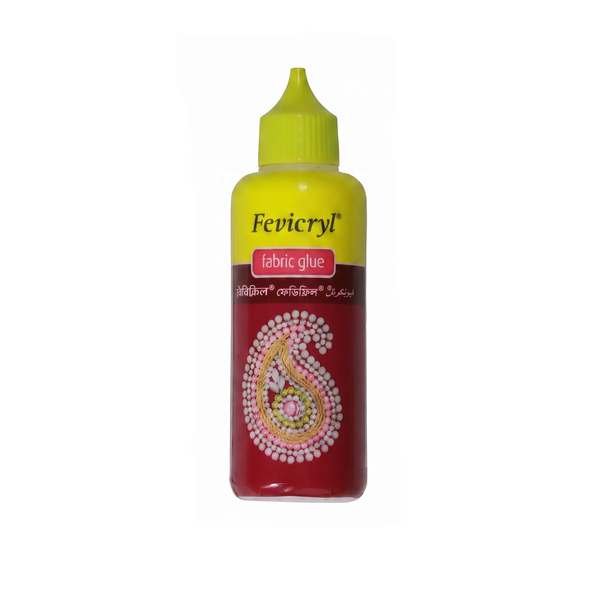 Fevicryl Fabric Glue Permanent Adhesive Bond Clear 80 ml